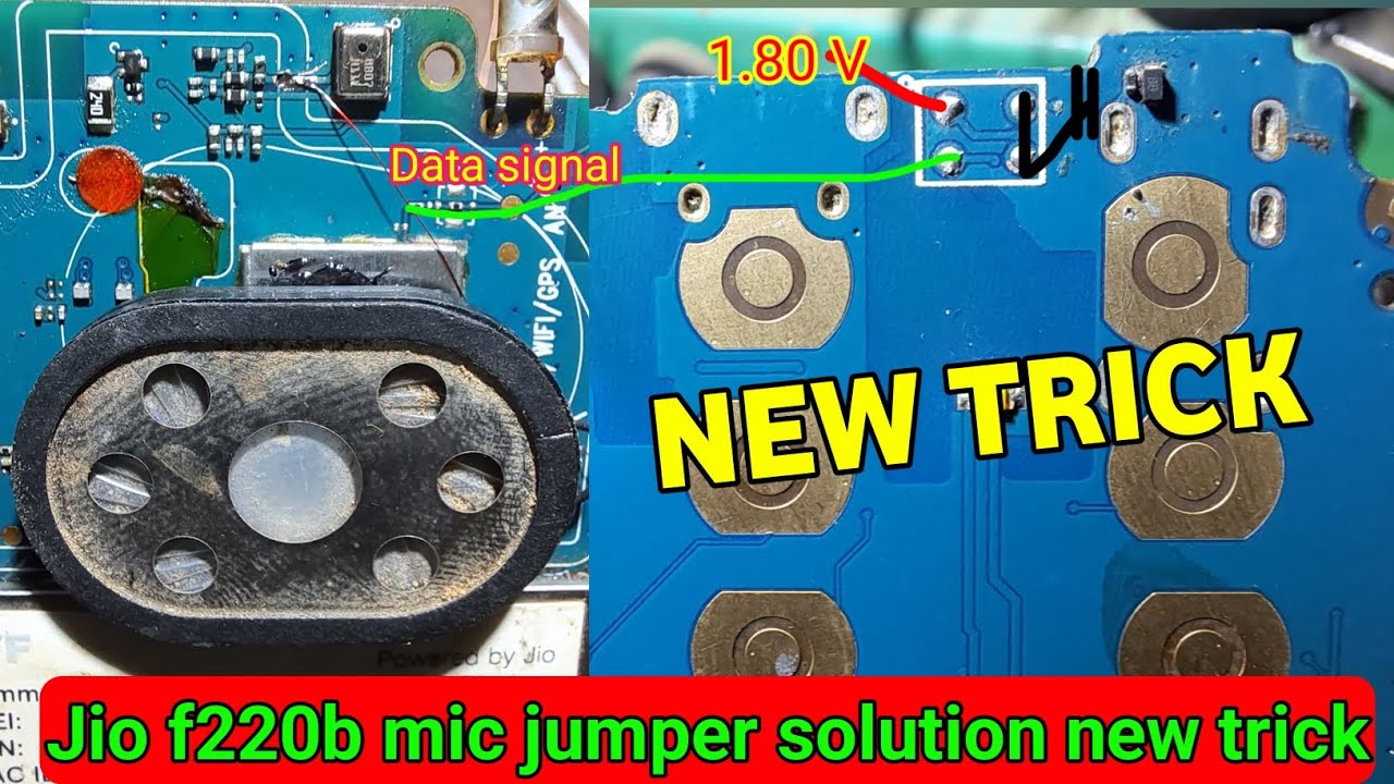 Jio f220b mic jumper solution new trick solution | jio f220 mic jumper solution