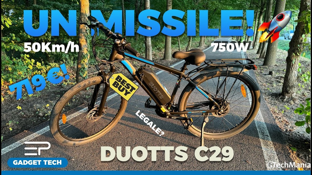 DUOTTS C29, Bici Elettrica SORPRENDENTE, POTENTE ed ECONOMICA! | Recensione