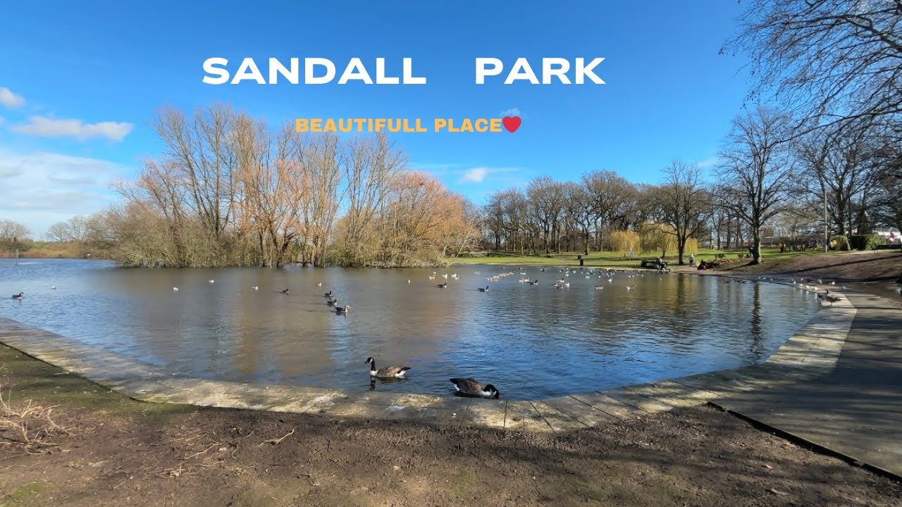 #Visiting Sandall Park💕#Sunday fun day 🥰#uk 