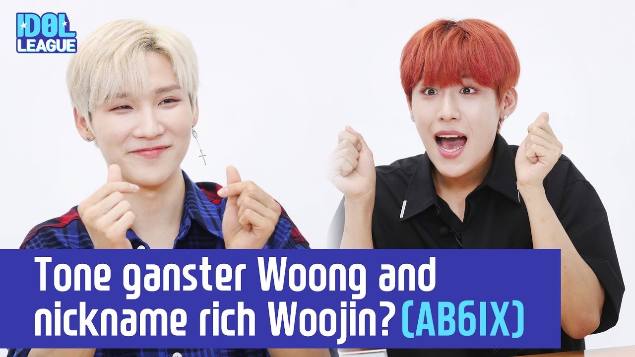 (ENG SUB) AB6IX(에이비식스), Tone ganster Woong and nickname rich Woojin? - (4/6) [IDOL LEAGUE]