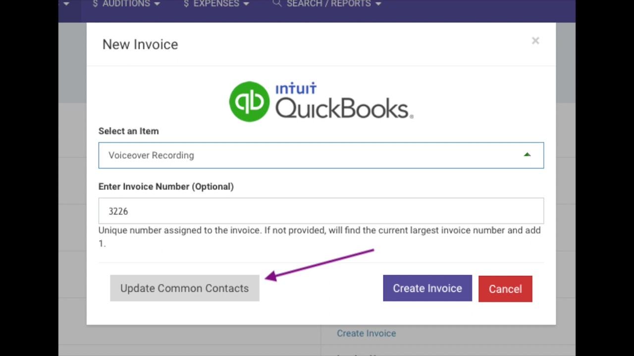 QuickBooks Invoicing : Video 2 - Creating and Sending QuickBooks Invoices
