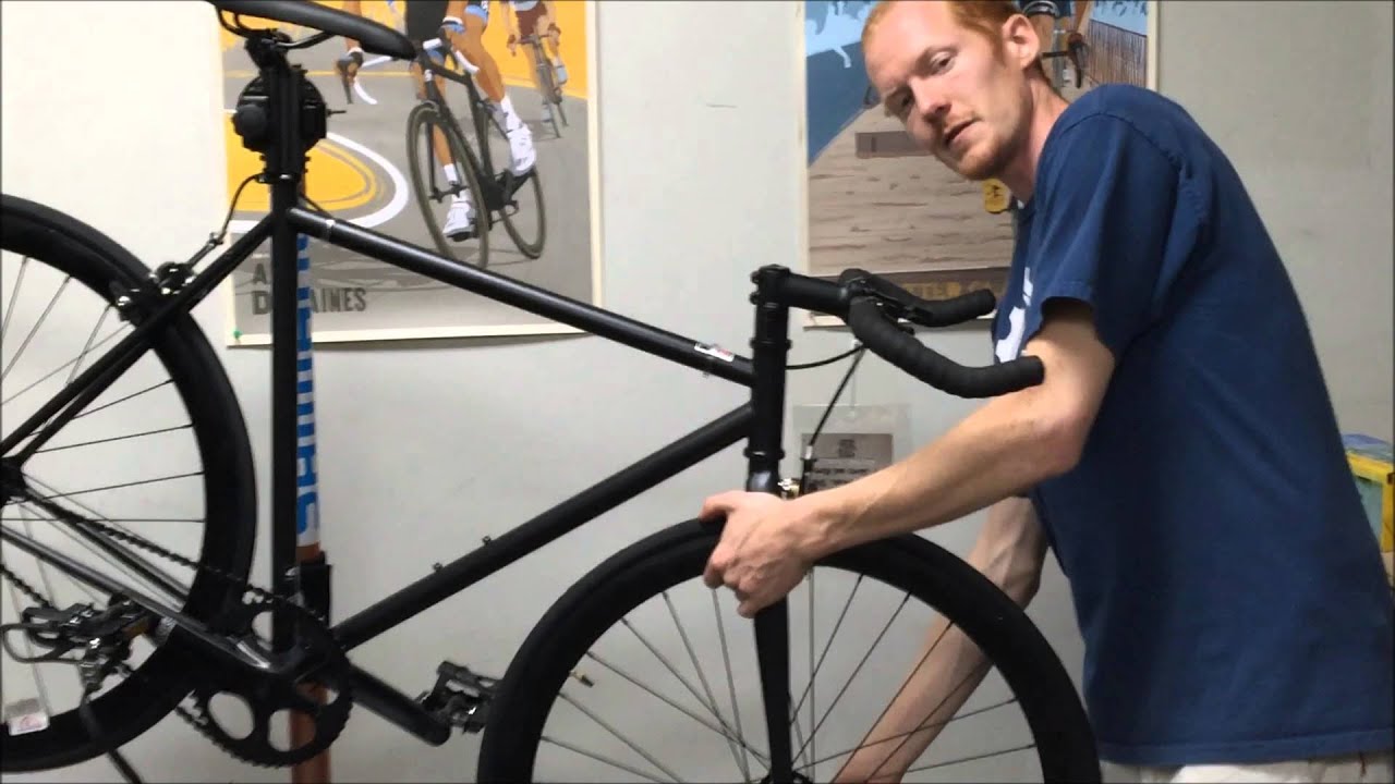 State Bicycle Co Fixed Gear Bike Assembly