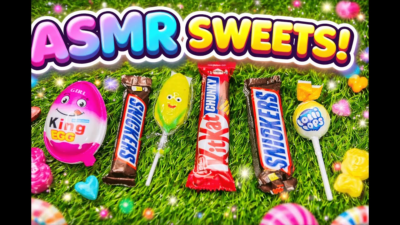 ASMR Sweets Relax — Soft Candy Sounds & Calm Music #relaxing #asmr