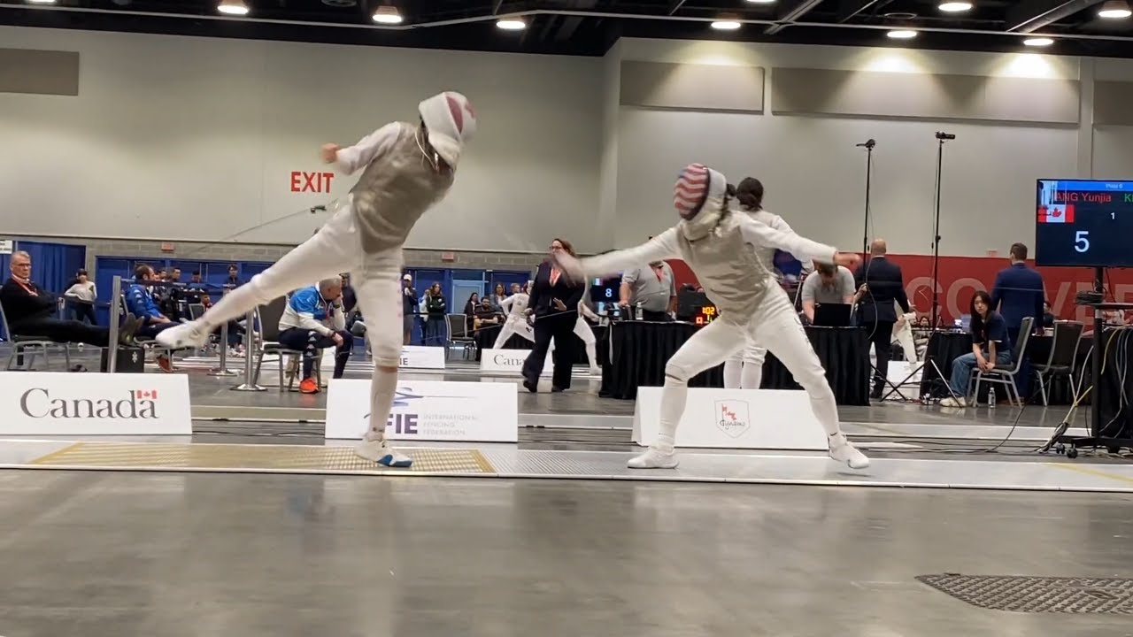 KIEFER Lee 🇺🇸 USA vs ZHANG Yunjia 🇨🇦 CAN - Vancouver Foil World Cup