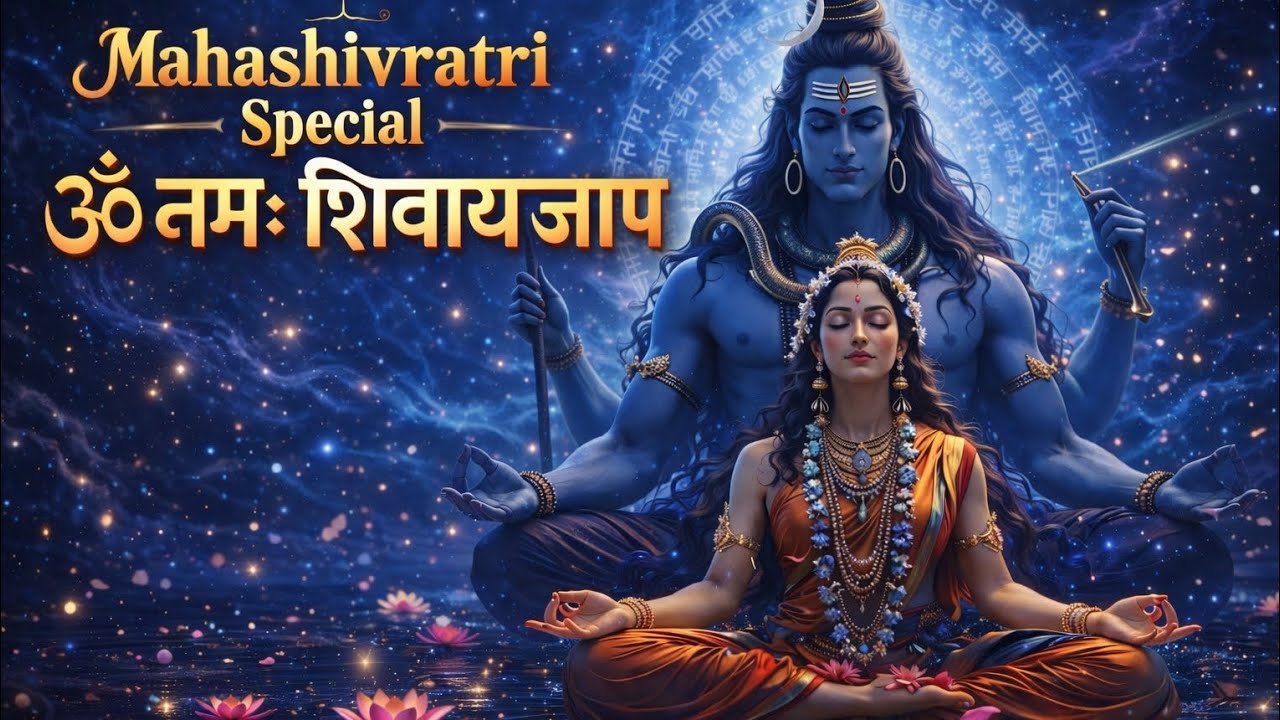 महाशिवरात्रि स्पेशल वीडियो 🔱 | ॐ नमः शिवाय जाप | शांति और सकारात्मक ऊर्जा । Mahashivratri Bhajan