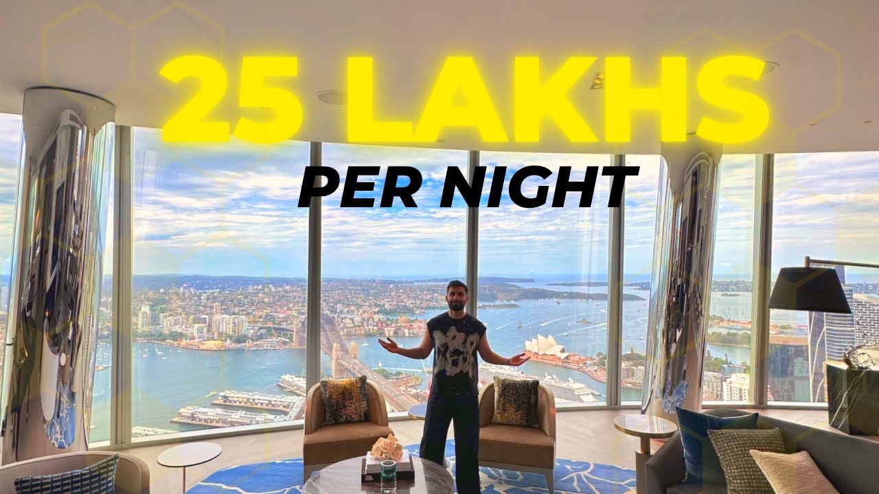 MOST EXPENSIVE PENTHOUSE IN AUSTRALIA TOUR * 25 Lakhs per night 🤯 *