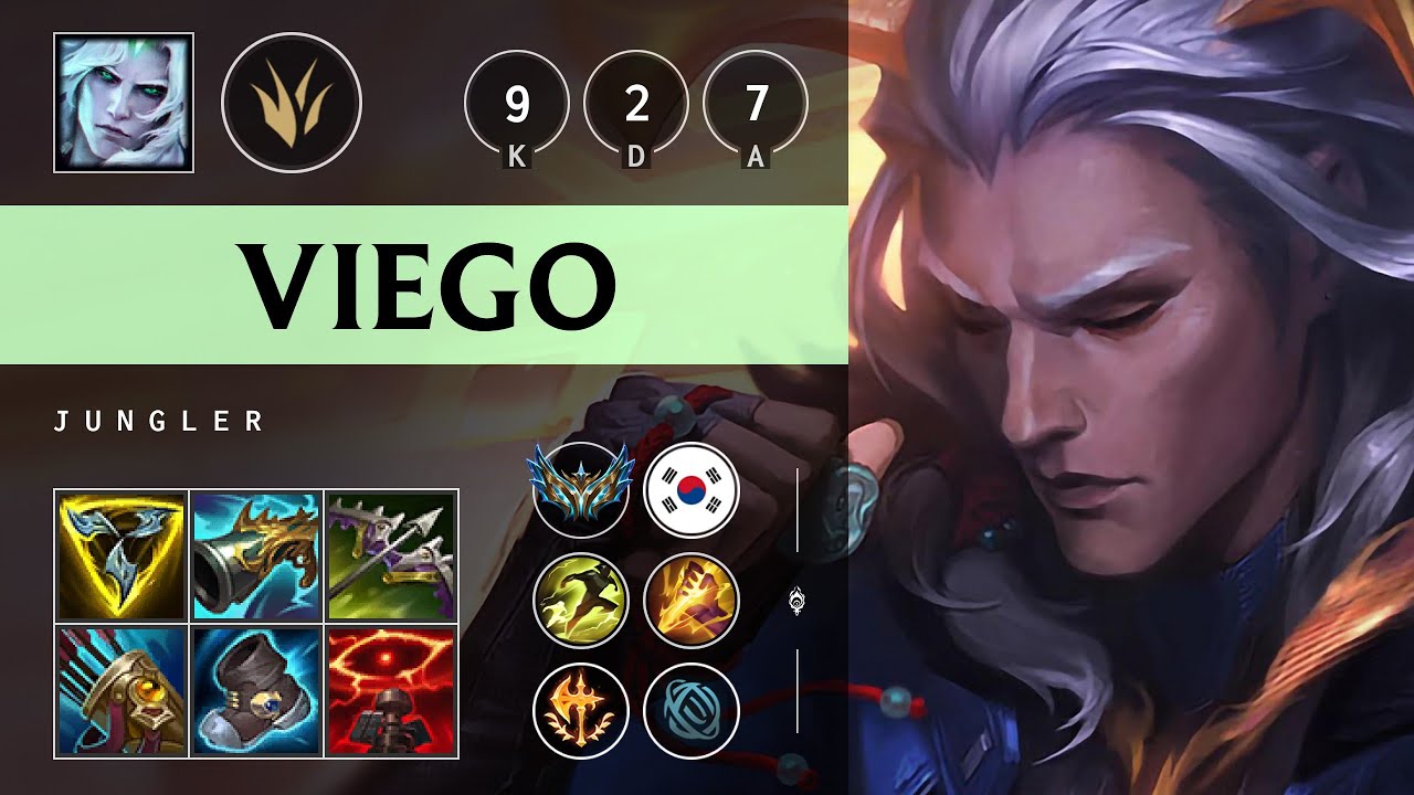 Viego Jungle vs Nunu & Willump - KR Challenger Patch 25.07