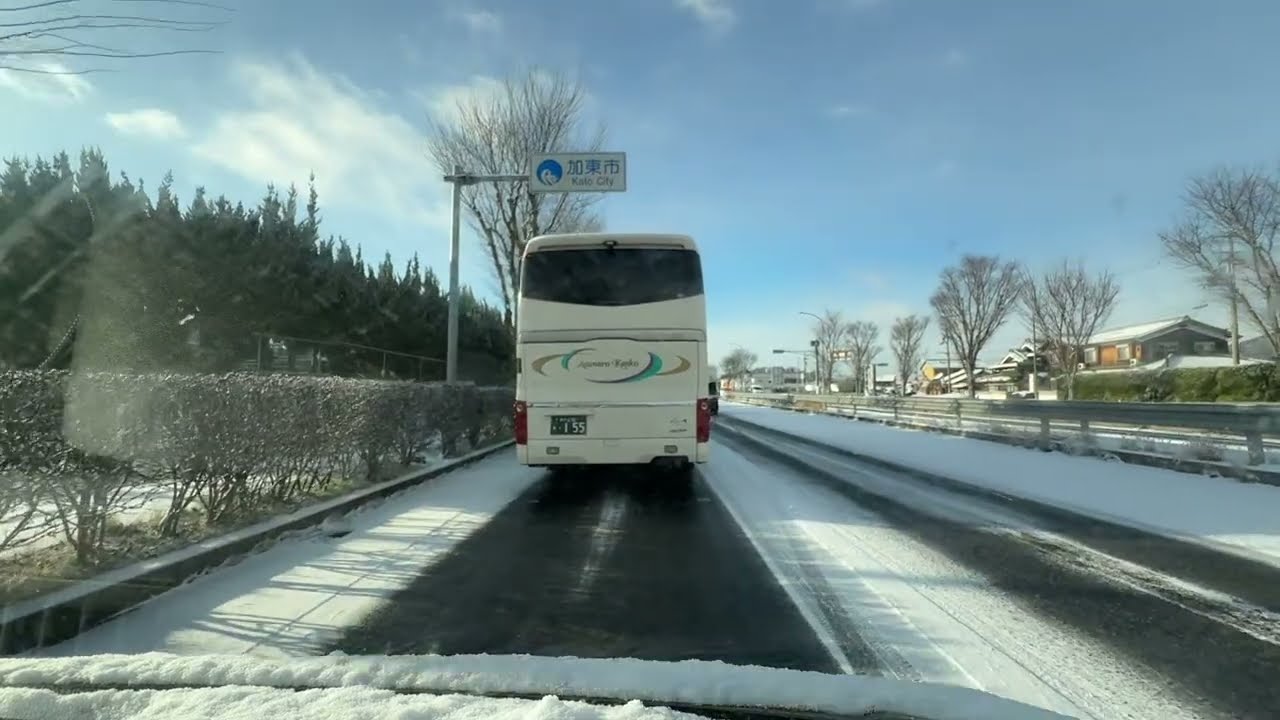 LIVEレコーダー雪道配信❄️近況情報ℹ️加東市へアッシー⇄