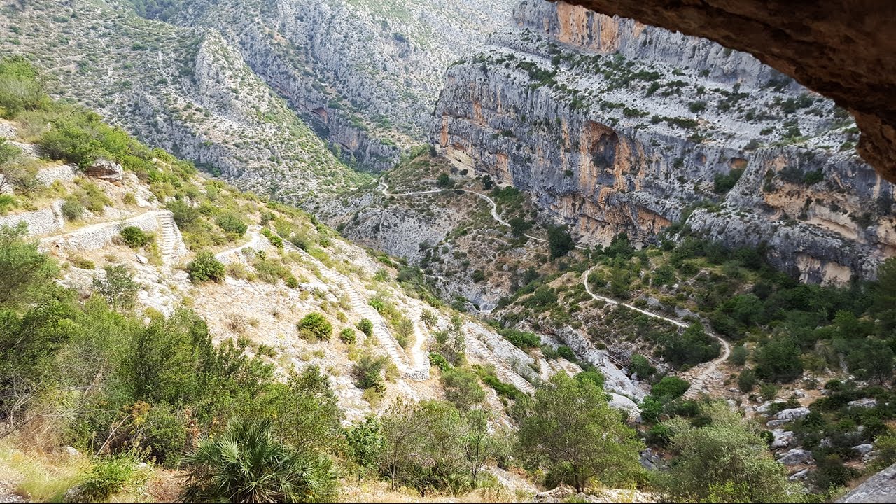 RUTA DE LOS 6000 ESCALONES - LA VALL DE LAGUAR (ALICANTE) - ELU BON