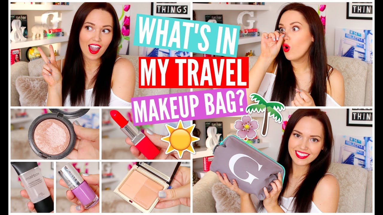 What's In My Travel Makeup Bag? ♡