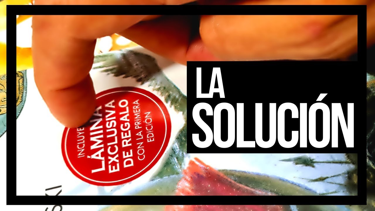 CÓMO quitar las PEGATINAS de los cómics y libros sin dañarlos 🙂 ¡¡La Solución DEFINITIVA!!