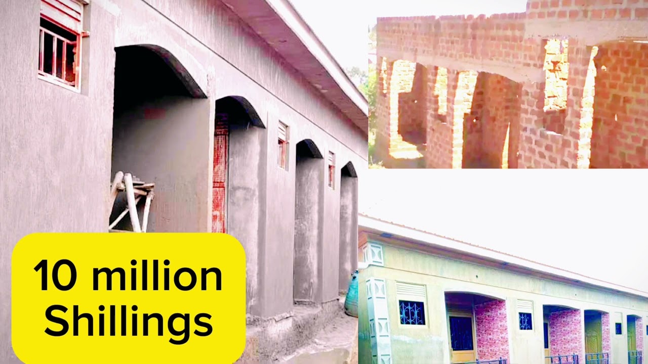 Cost of building 5 single rooms in Uganda #uganda #sadicwassaofficila
