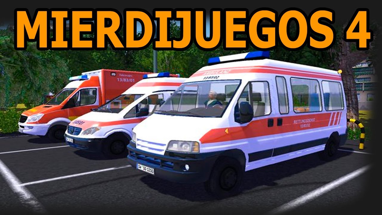 ¡Una Ambulancia! - Mierdijuegos 4 - Emergency Ambulance Simulator