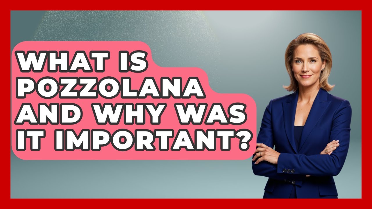 What Is Pozzolana And Why Was It Important? - All About Rome