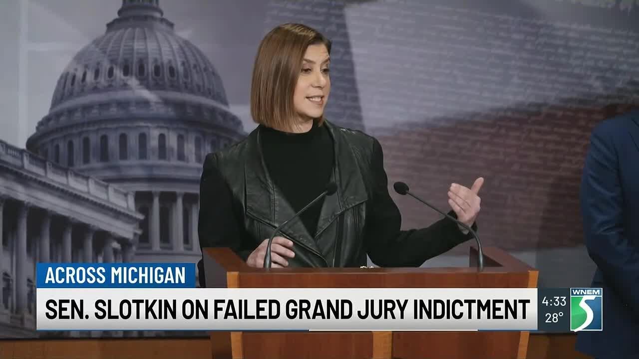 Sen. Slotkin speaks on failed grand jury indictment