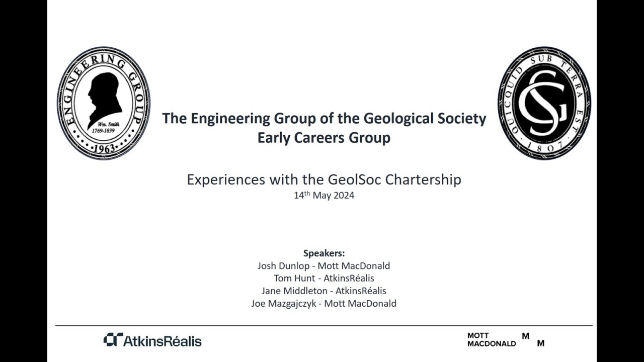 EGGS EC Meeting: Experiences with the GeolSoc Chartership 14.05.2024