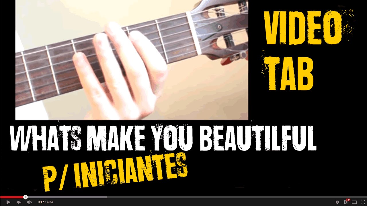 Whats make you beautiful - One direction - Easy song to play on a guitar