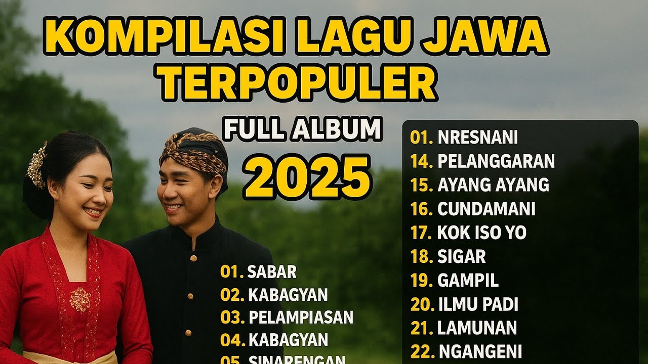 FULL ALBUM SABAR SADEWOK | PLAYLIST LAGU JAWA TERBARU 2025 VIRAL TIKTOK | TERBARU