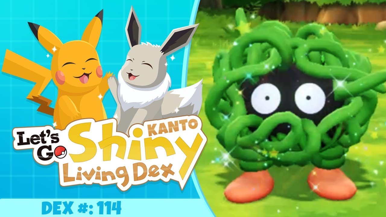 I DIDN'T GIVE UP! SHINY TANGELA! | Pokemon Let's GO Pikachu and Eevee! (Kanto Shiny Living Dex #114)