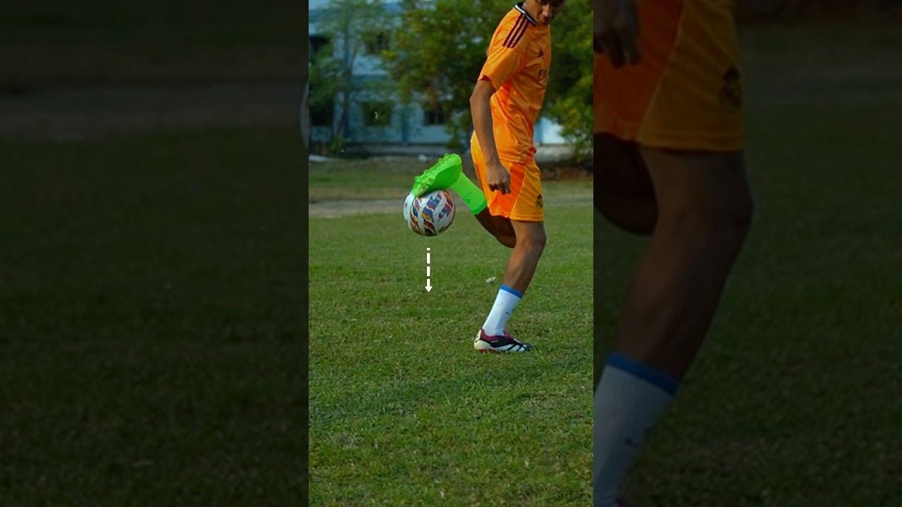 Amazing Football Skill Tutorial ⚽️You can try🫡.#football #footballskills #amazing #soccer #shorts