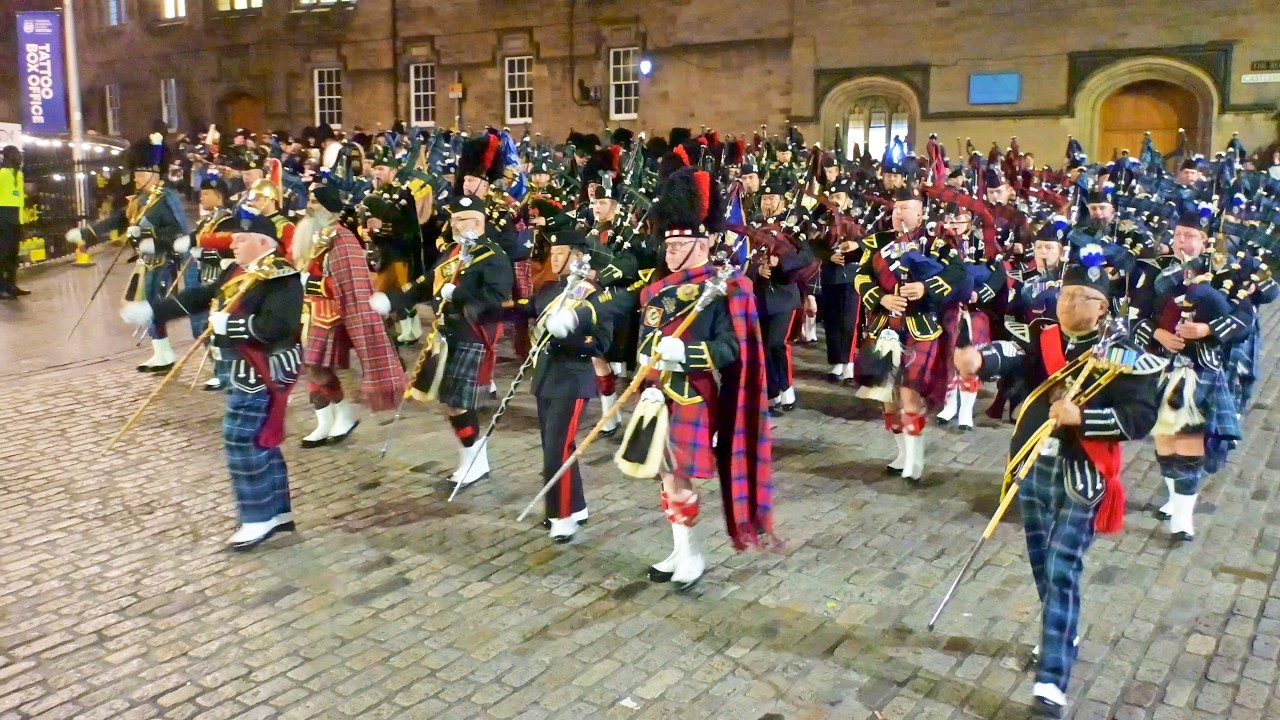 2026 Royal Edinburgh Military Tattoo First March Out