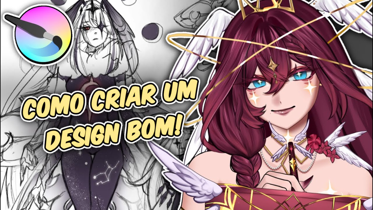【AO VIVO🔴】 ✍️CRIAÇÃO DE DESIGN! Saiba como criar seu personagem da forma correta!