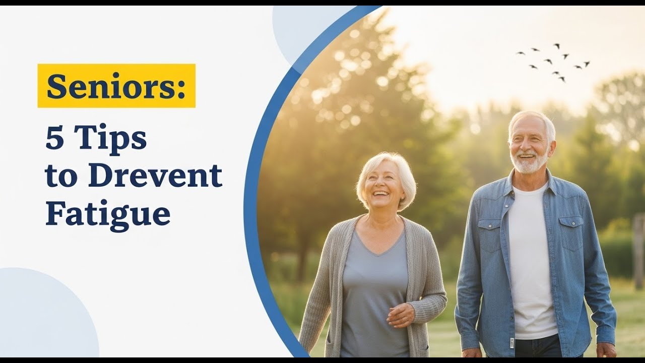 Seniors: 5 Tips to Prevent Fatigue | Health Hypes