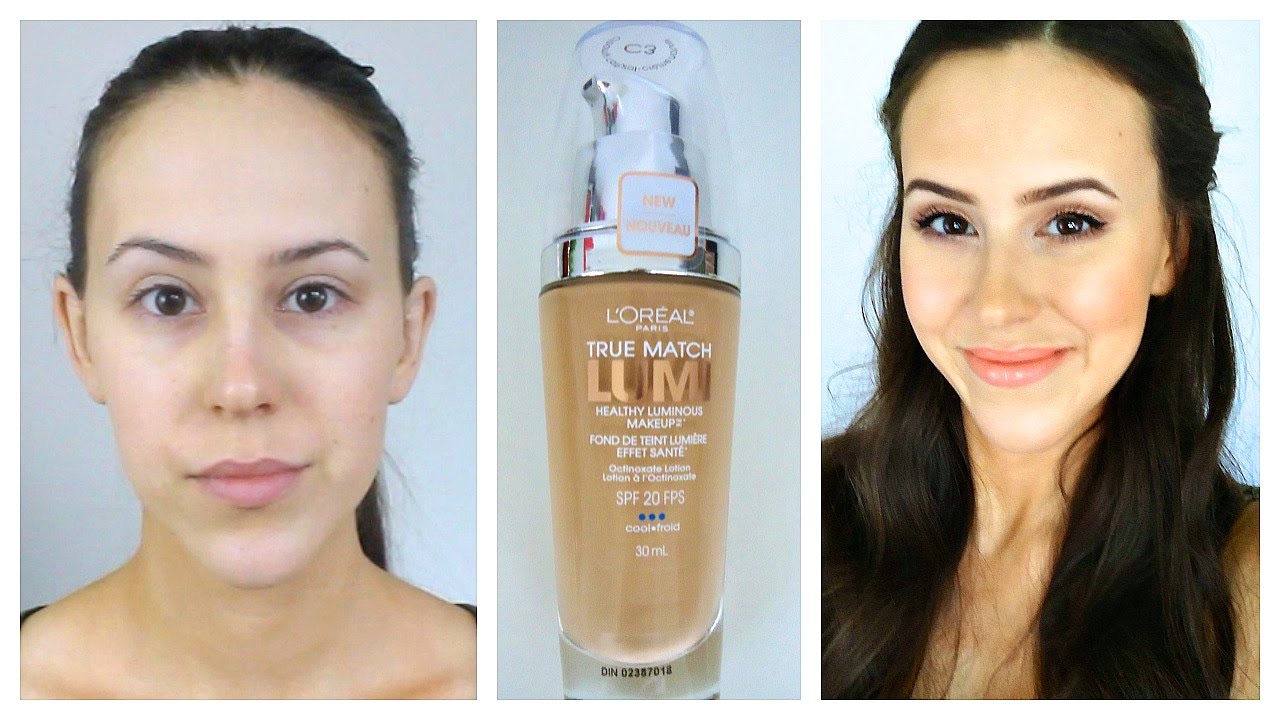 First Impression: L'Oreal True Match Lumi Foundation - Review and Demo