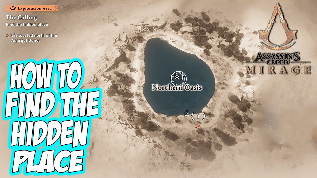 Assassin's Creed Mirage &mdash; Как найти секретную пещеру Дюны Акаракуфа (миссия &laquo;Зов&raquo;)