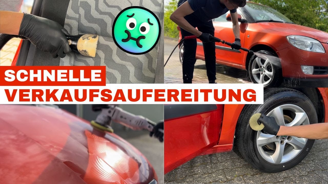Schnelle VERKAUFSAUFBEREITUNG am Skoda Fabia!