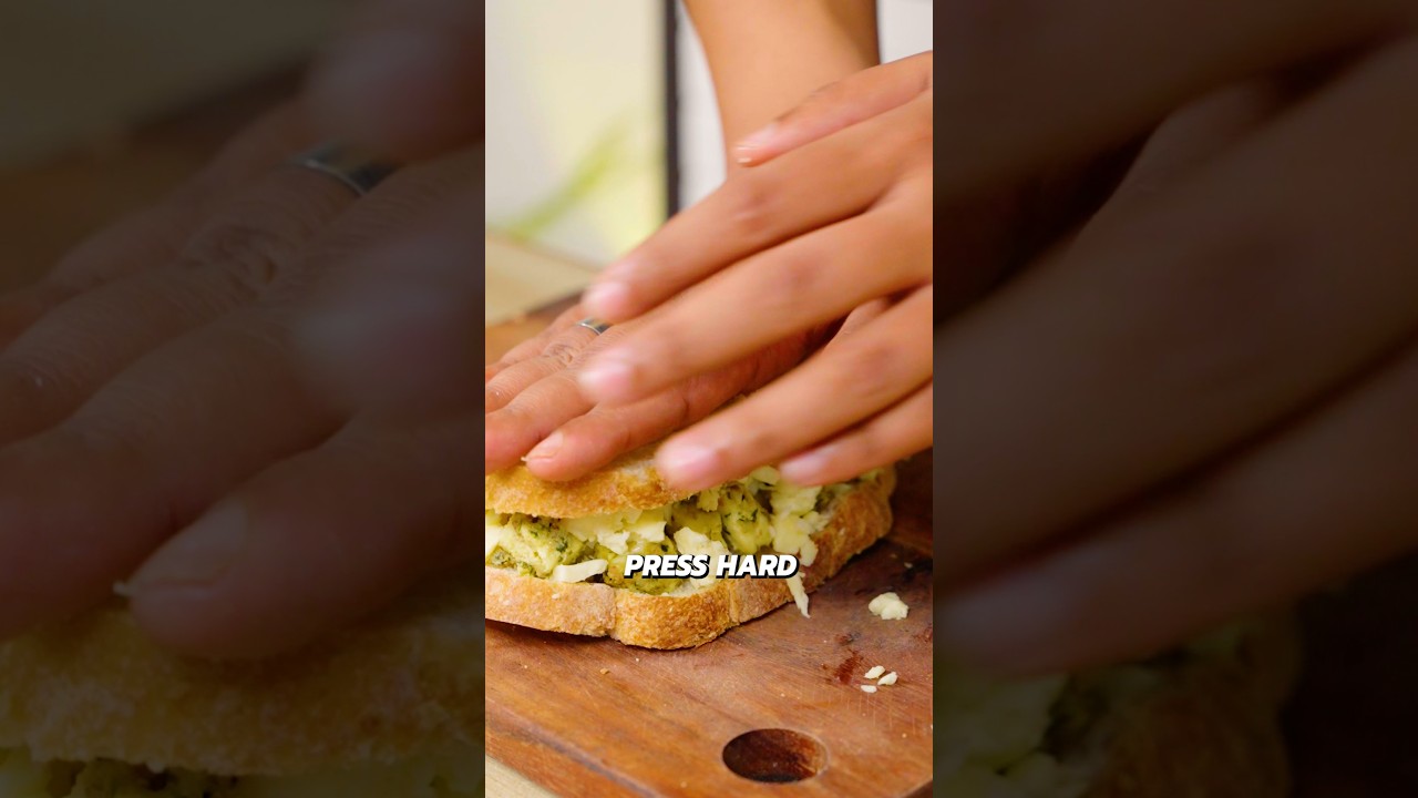 Thecha Paneer GRILLED Cheese Sandwich