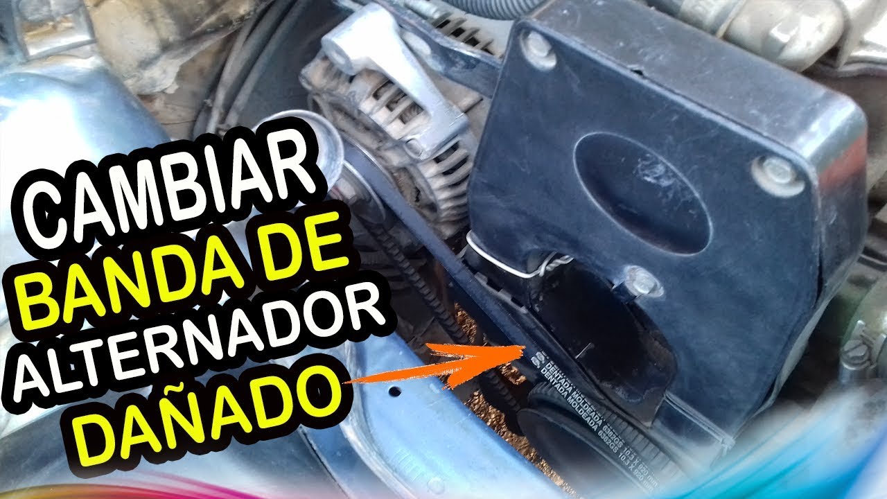Como cambiar banda de alternador de chevy muy fácil |Bto Cars