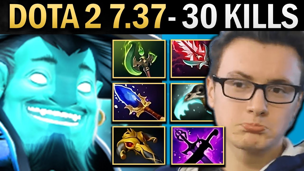 Storm Spirit Gameplay Miracle with 30 Kills and Parasma - Dota 2 7.37