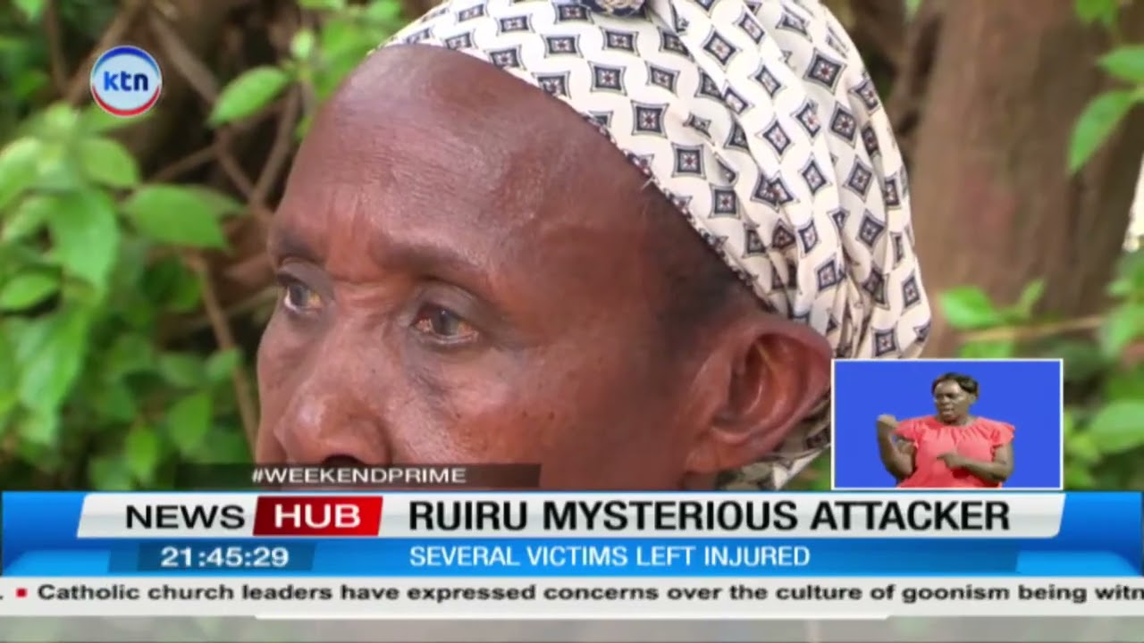 Panic spreads across Ruiru as mysterious attacker allegedly robs victims before brutally biting them