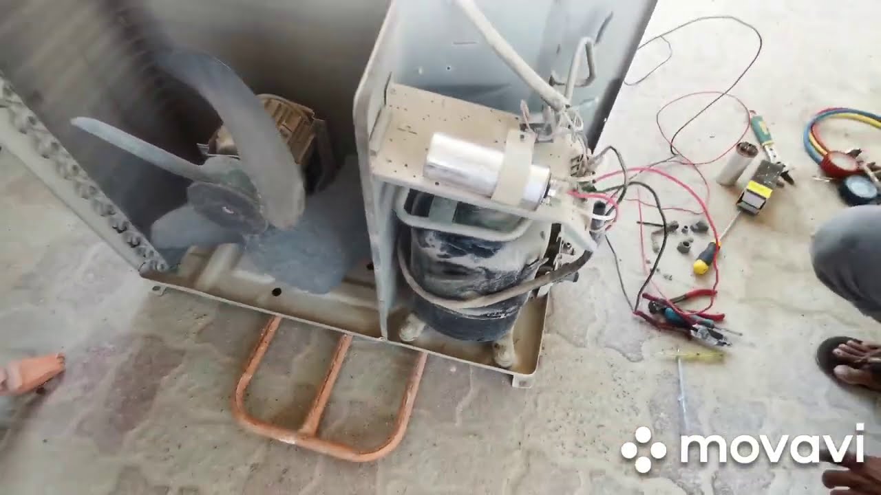 فحص وحدة تبريد خارجية مستعملة