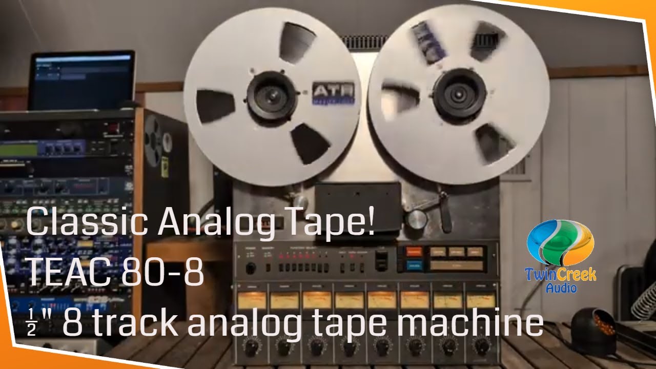 Amazing Analog! Teac 80-8 Classic Vintage Tape Machine