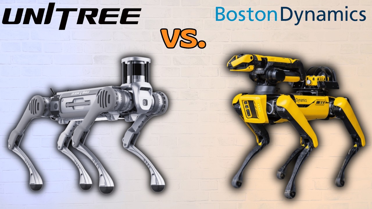 Boston Dynamic Spot - vs. - Unitree B2 | Wer ist WIRKLICH besser?