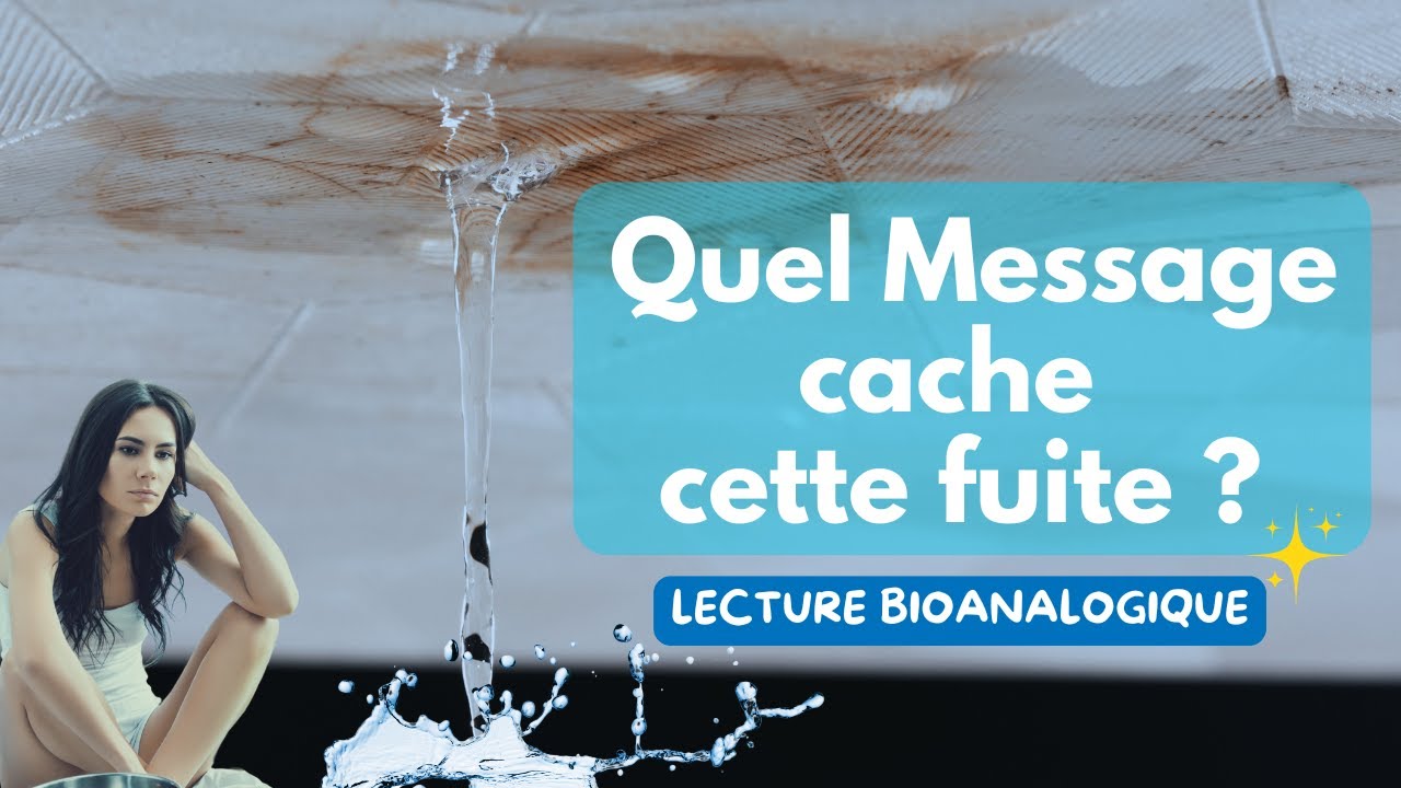 La signification spirituelle d'une fuite d'eau dans sa maison