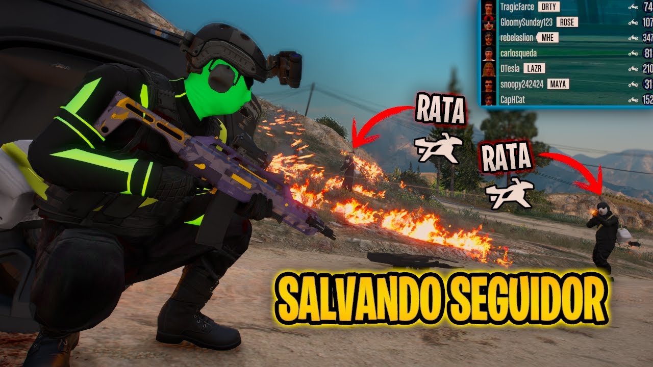 ¡No vas a creer cómo me dejaron en esta partida por DEFENDER a un SEGUIDOR en Gta 5!