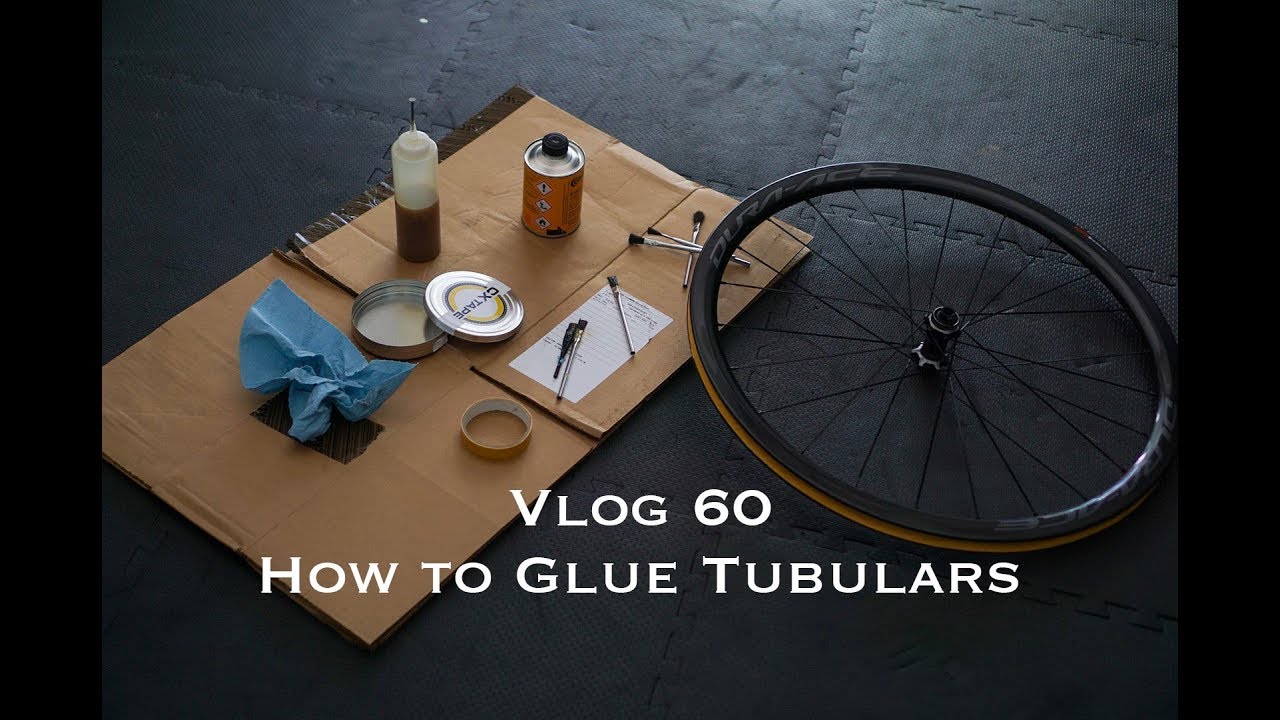 Vlog 60: How To Glue A Tubular (Lost tape)
