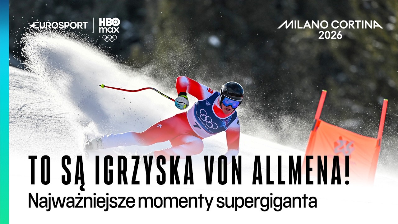 TRZECIE ZŁOTO 🥇 Franjo von Allmena, Marco Odermatt dopiero trzeci! #milanocortina2026