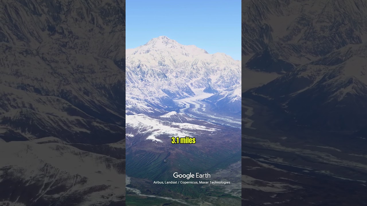 North America&rsquo;s Tallest Mountain. #geography #science #traveldestinations #mountains #geology
