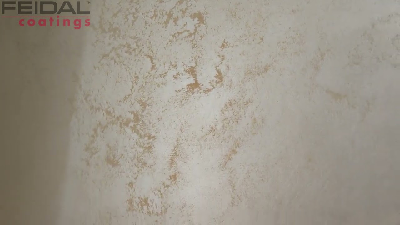Подробный видео урок по нанесению декоративной краски Sand Farbe, тип 