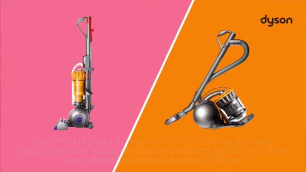 Argos Big Red Event Home Vacuum TVs Vouchers Advert 2018￼