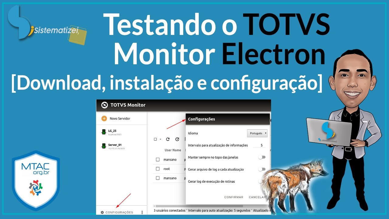 Testando o Totvs Monitor Electron(download, instala&ccedil;&atilde;o e configura&ccedil;&atilde;o)