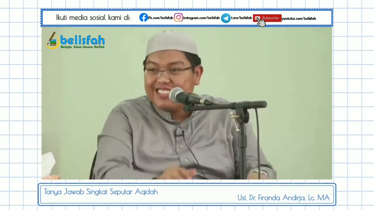 Tanya Jawab Singkat Seputar Aqidah | Ust. Dr. Firanda Andirja, Lc. MA