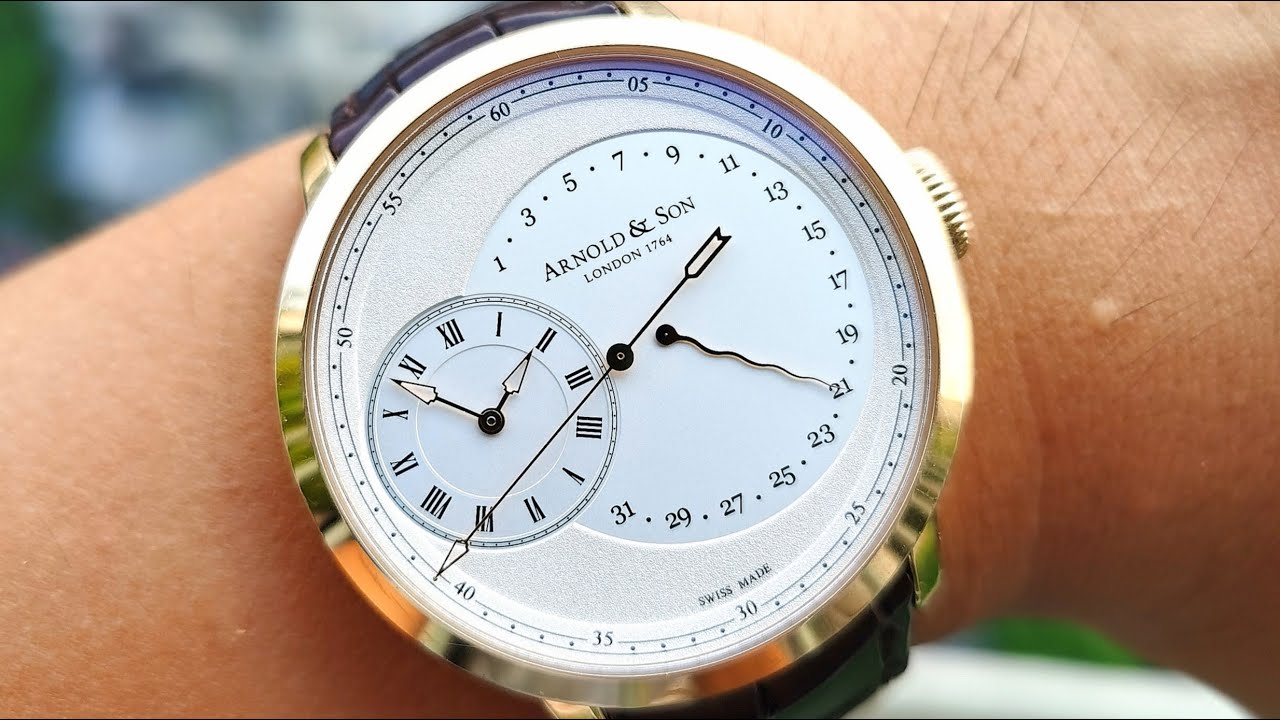 Arnold & Son Instrument True Beat Retrograde Date 1ARAP.W01A.C120P | ICS Authentic