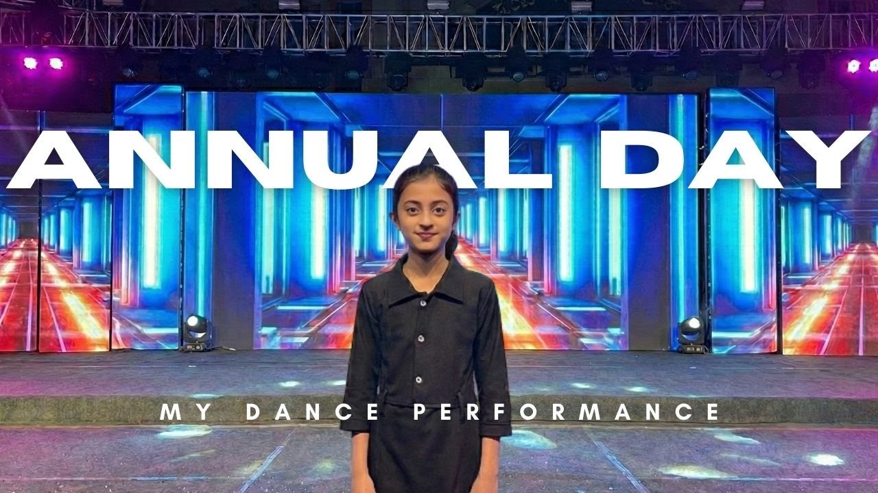 My Annual Day Dance Performance 💃✨ | Anthony Claret School Bangalore | Full Stage Show 🔥