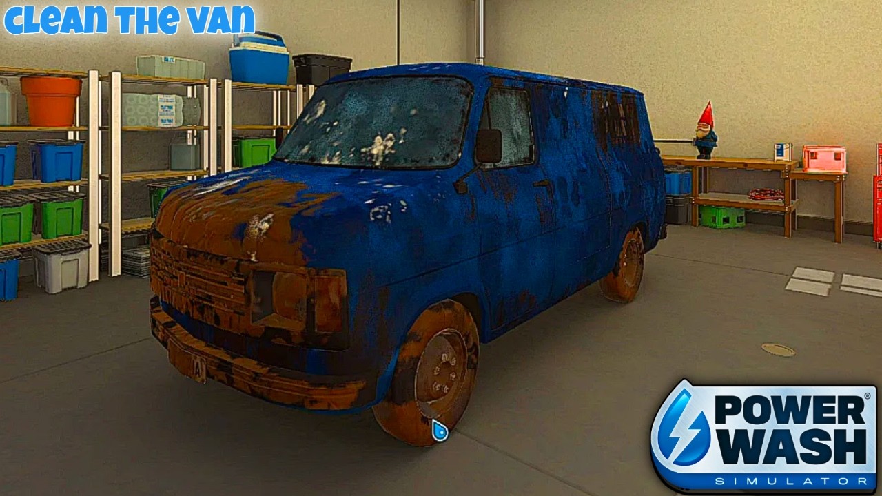 Clean The Van | PowerWash Simulator | Part 1