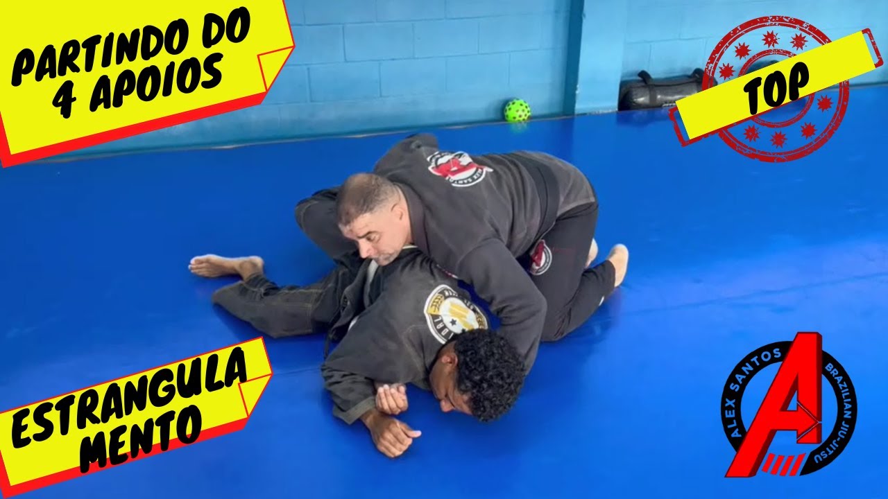 ESTRANGULAMENTO TOP | PARTINDO DA POSIÇÃO DE 4 APOIS | MUITO FÁCIL E FUNCIONAL